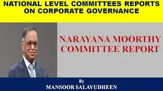 NARAYANA MOORTHY COMMITTEE REPORT