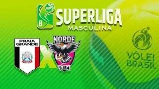 SUPERLIGA MASCULINA B 2025/26 - PRAIA GRANDE VÔLEI x NORDE VÔLEI