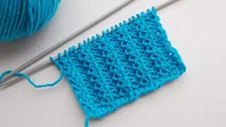 Так просто?! 😲 Всего 2 ряда! // beautiful and light knitting pattern