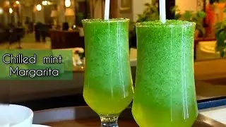 Mint margarita  recipe  || chilled mint margarita  || in restaurant style #Shorts