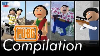 Best PUBG Comedy Compilation | Funniest BGMI Cartoon Video | Goofy Works