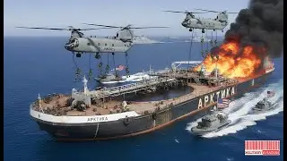 Caracas High Alert : Thousands of US Marines Seize Russian Oil Tanker Off Caribbean Coast