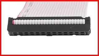 uxcell FF IDC Connector 26 Pin Flat Ribbon Cable 2 54mm Pitch 20 Inch Length