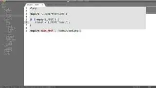 Learn PHP: Basic CMS - Adding Pages (Part 6/8)