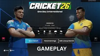 INDIA VS SRI LANKA ONE DAY MATCH IN CRICKET 26 [HARDEST DIFFICULTY] #shorts #cricket