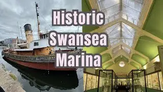 Historic Swansea Marina - whispered tour 