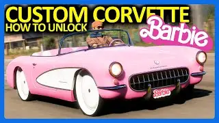 Forza Horizon 5: настройка Corvette BARBIE!! (FH5 Barbie Movie)