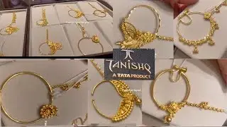 Tanishq gold nathiya ke design with weight and price |gold big nose ring | bridal gold nath ​⁠