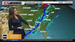 South Florida 8 a.m. Weather Forecast