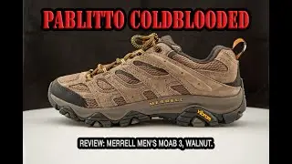 Review: Merrell Men's Moab 3, Walnut.