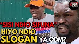 SIFUNA YOU ARE A BAD LUCK TO ODM. WE KNOW YOU, BUSY EXPLOITING ODM PARTY TO GAIN MILEAGE