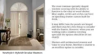 Window Covering Ideas for Specialty Shaped Windows