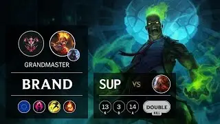Brand Support vs Gragas - EUW Grandmaster Patch 10.2