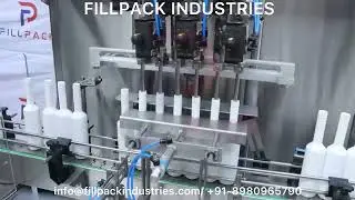 Automatic #pesticides #insecticides #agro type Bottle filling machine / 50-2000ml (60-100bpm)