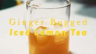 Ginger Bugged Iced Lemon Tea Soda