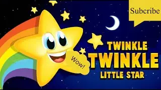 Twinkle Twinkle Little Star 🌟 | Nursery Rhyme for Kids Poem  | Tricfo