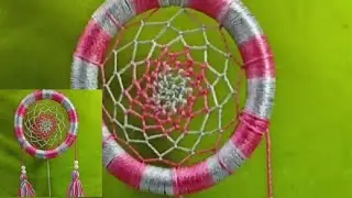 Diy macrame wall hanging Dream catcher/ wall hanging craft ideas home decor
