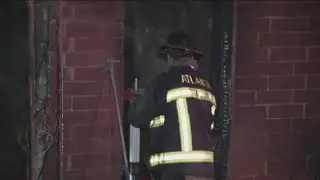 Fire on Burton Road NW leaves four needing medical assistance