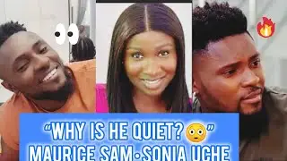 😱“Love or Just Rumors? Maurice Sam Refuses to Talk as Sonia Uche Trends”😲🔥🎥