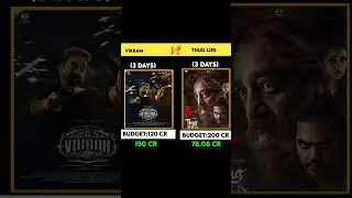 thug life 3 days worldwide box office collection|Vikram 3 days box office collection#shorts#thuglife