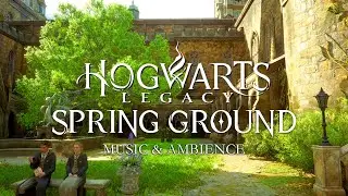 Spring Ground At Hogwarts - Calming & Peaceful Spring Harry Potter Music & Ambience