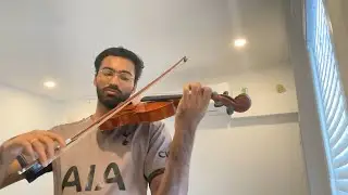 Adult Beginner Violin practice | Day 5