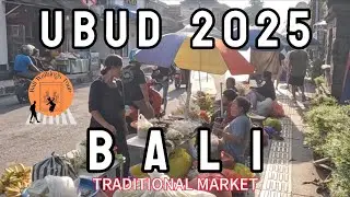 РЫНОК УБУДА УТРОМ | ПРОГУЛОЧНЫЙ ТУР ПО БАЛИ | ПРОГУЛКА НА БАЛИ 2025