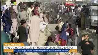 Países se unem para retirar quem queira sair do Afeganistão