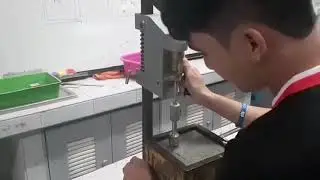 Time of setting of concrete mixtures by Penetration Resistance ASTM C403