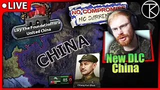 🔴LIVE &mdash; CHINA IN THE NEW HOI4 DLC - FIRST ACHIEVEMENT RUN BABY!