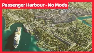 Ferry Harbour - NO MODS | Cities: Skylines 2 German City Build