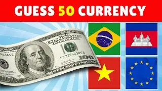 🇨🇦😍 Guess The Currency Of Country | 50 Currency Quiz | Guess the Currency Challenge 🤔