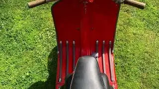 Lambretta TV175 s2, first ride after restoration