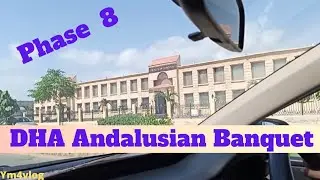 Amazing view of DHA Phase Phase 8 Karachi | Andalusian Banquet | Area 51 #dhakarachi #creekclub