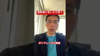 過緊張軽減はポリヴェーガル理論（自律神経）視点で捉えよ！ #ポリヴェーガル理論 #過緊張