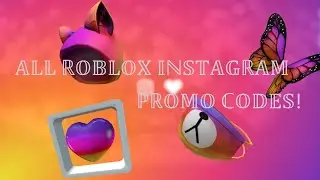 ALL Roblox Instagram Promo codes I Roblox