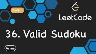 LeetCode 36. Valid Sudoku | Python 刷題 | Coding Kevin