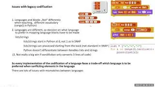 Snap!Con 2020: From Snap! to Python via Codification - Workshop by Matthias Kim