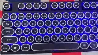 Retro Vintage  classical  typewriter Steampunk keycaps for Cherry mx keyboard