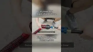 EASY Clean Out with Kohree RV Black Water Hose