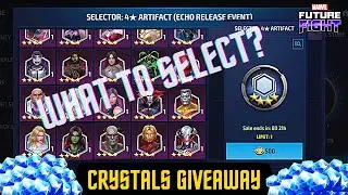 Artifact Selector Guide and Ranking in Event Quest and Crystals Giveaway | Marvel Future Fight