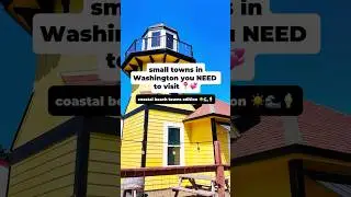 SECRET coastal towns in Washington 🥹