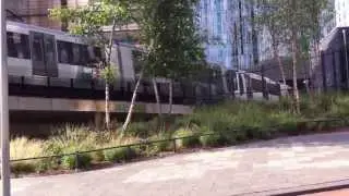RET Metro Type R Nabij Rijnhaven (Tunnel) (RSG3+SG3)