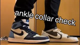 Ankle Collar Check: Air Jordan 1 High vs Low