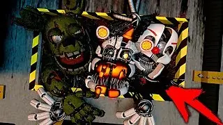 FNAF 7 СПРИНГТРАП ЭННАРД и МОЛТЕН ФРЕДДИ в ОДНОЙ ВЕНТИЛЯЦИИ !!! ПЕРВЫЕ 20 АНИМАТРОНИКОВ ФНАФ 7 !!!