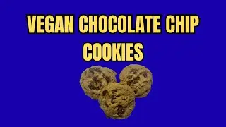 Best Vegan Chocolate Chip Cookies 🍪 Easy Homemade Recipe (No Eggs, No Dairy) #vegan