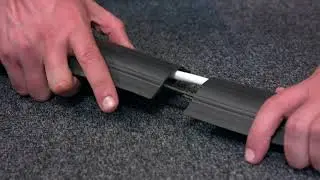 D-Line Medium Duty Linkable Floor Cable Cover - How-to-Installation Video