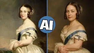 Historical Queens Brought to Life with AI
