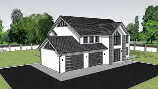 Double Garage House Design
