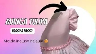 “Como Costurar Manga Tulipa | Passo a Passo. Manga tulipa infantil. Como fazer a manga tulipa .